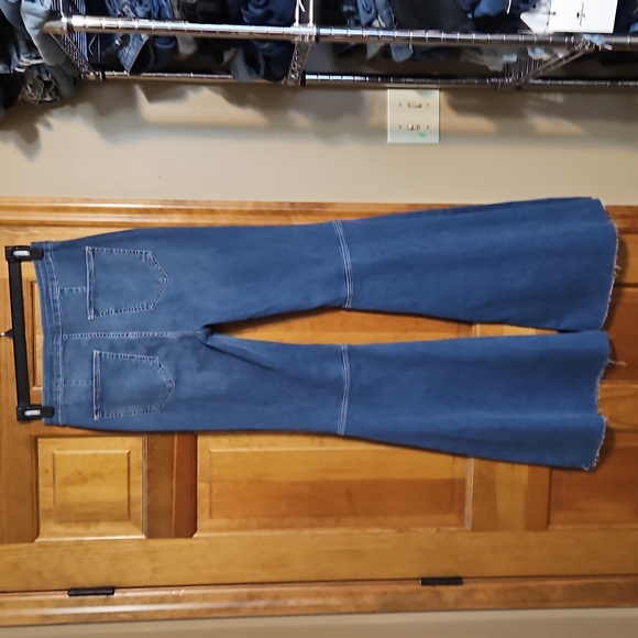 Free People Bellbottom High-Rise Jeans - Picture 7 of 11